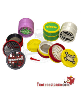 Grinder 3D Pol 4 partes