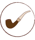Houten pijpen