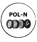 Vier delen 68 mm